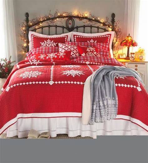 50 Adorable Christmas Bedroom Décor Ideas DigsDigs