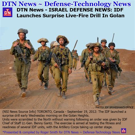 Asian Defense News DTN News ISRAEL DEFENSE NEWS IDF Launches