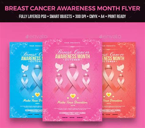 36+ Breast Cancer Flyer Templates | Free & Premium PSD, , Ai, Word ...