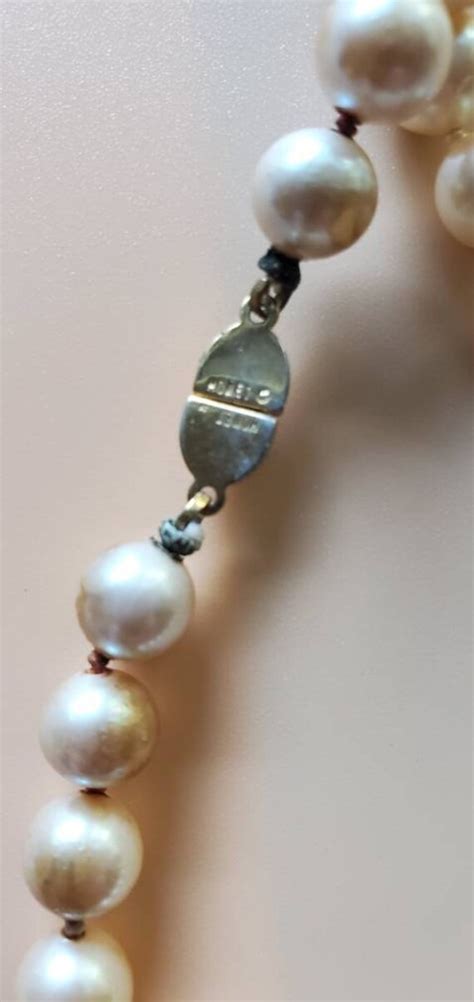 Classic Single Strand Faux Pearls By Monet Gem