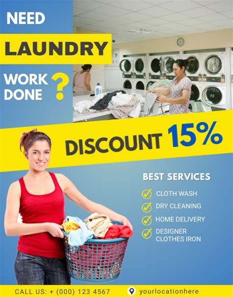 Copy Of Laundry Poster Templatec Postermywall