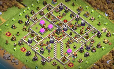 Les Meilleurs Villages Hdv 11 De Clash Of Clans