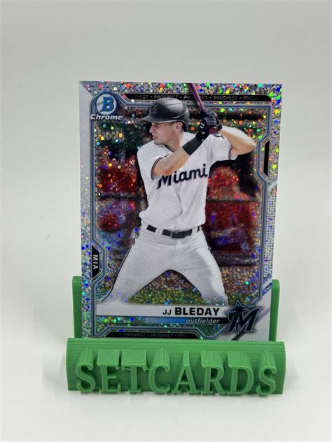 Bowman Draft Chrome Sparkle Refractor Jj Bleday Bdc Marlins Ebay