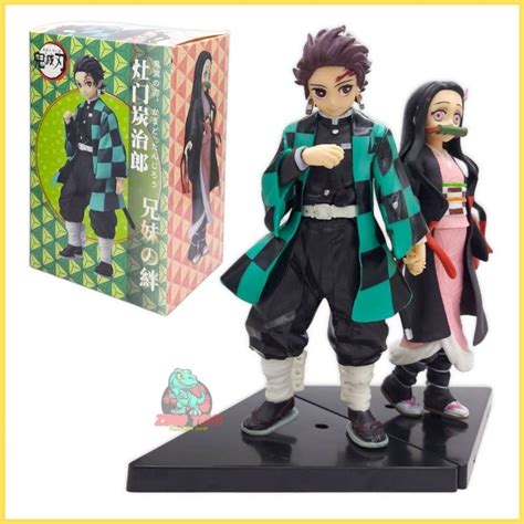 Jual Action Figure Anime Demon Slayer Kimetsu No Yaiba Tanjiro Nezuko