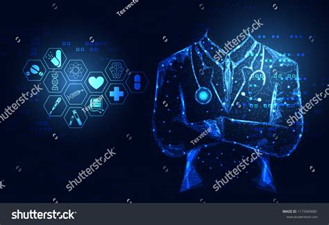 Abstract Health Medical Science Healthcare Icon Stock Vector Royalty