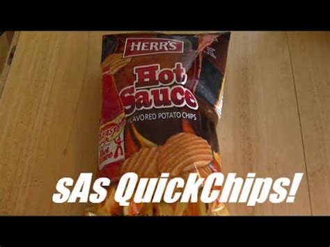 SAs QuickChips Herr S Texas Pete Hot Sauce Chips YouTube