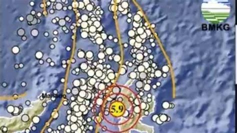 Gempa Terkini 59 Sr Guncang Maluku Utara 11 September 2023 Terasa