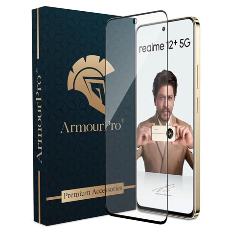 ArmourPro Premium Tempered Glass For Realme 12 Plus 5G With Edge To