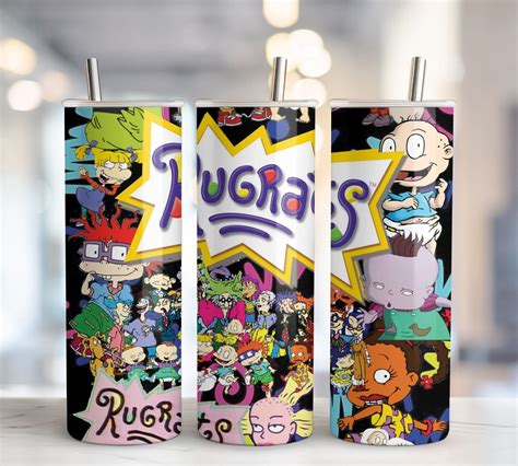 Rugrat Tumbler Design 20 Oz Skinny Tumbler Design Tumbler Wrap