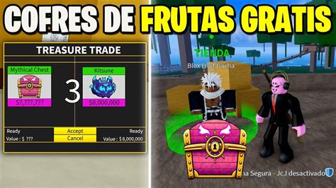 SE PUEDEN TRADEAR LOS COFRES DE FRUTAS EN BLOX FRUITS YouTube