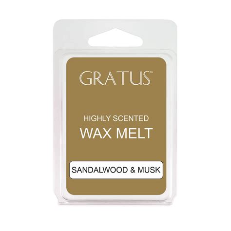 Sandalwood Musk Wax Melt Gratus