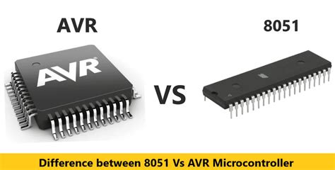 Difference between 8051 Vs AVR Microcontrollers | Campus