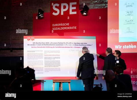 Spd Demokratiekongress Deu Deutschland Germany Berlin