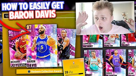 How To Easily Get Any Card Needed For Free Galaxy Opal Baron Davis