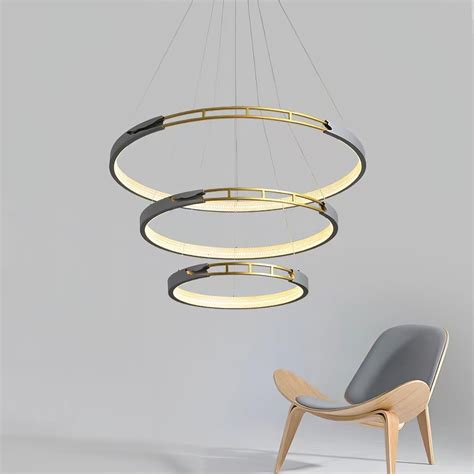 Circular Ring Pendant Light Pendant Light Modern Lamp Light