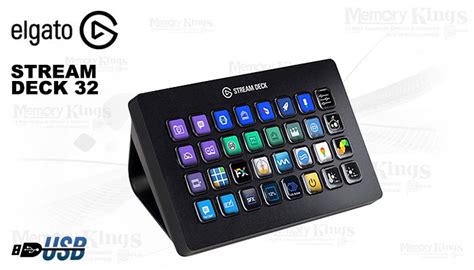 Stream Deck Xl Elgato Teclas Lcd Memory Kings Lo Mejor En