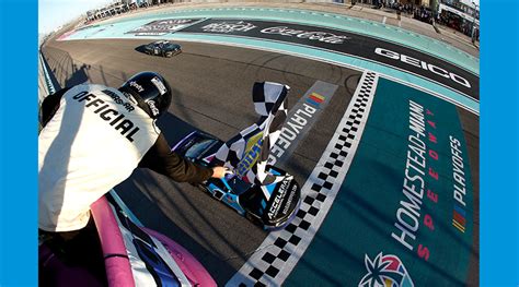 Sam Mayer Makes Miami Moves Wins In Homestead And Clinches Spot In