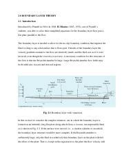 Chapter 2 Boundary Layer Pdf 2 0 BOUNDARY LAYER THEORY 2 1