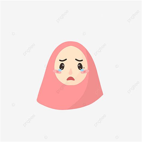 Hijab Sad PNG Picture, Hijab Girl Sad And Crying, Hijab, Sad, Cry PNG Image For Free Download