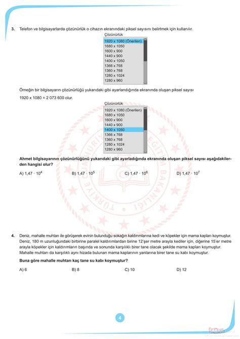 Lgs Kasım Ayı örnek Sorular Yayımlandı 2020 Lgs Sözel Ve Sayısal örnek