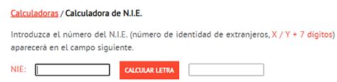 7 Webs Para Calcular La Letra Del Nif O Nie