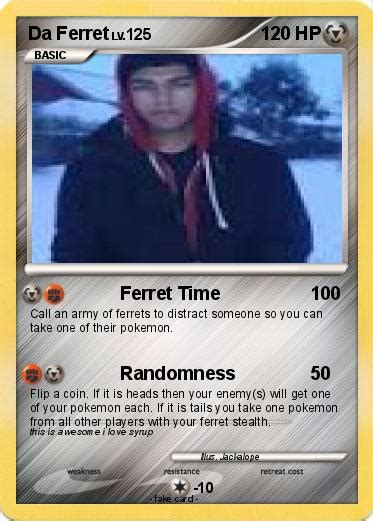 Pokémon Da Ferret Ferret Time My Pokemon Card