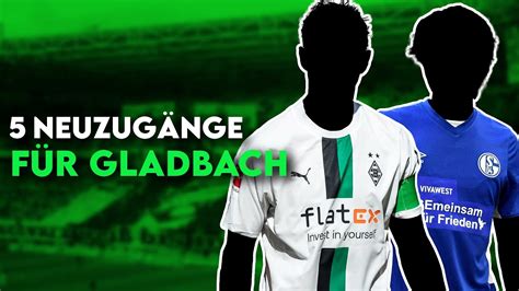 Borussia M Gladbach 5 Transfers für den Neuaufbau mit Farke YouTube