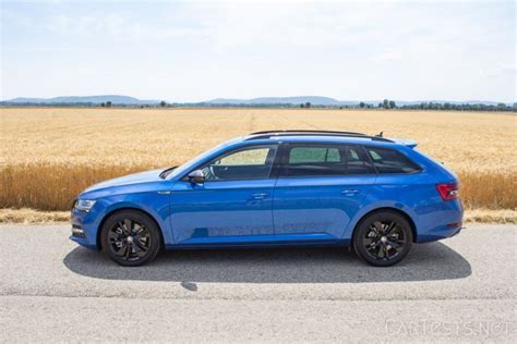 Sportline In Race Blue Skoda Superb Mk Iii Briskoda