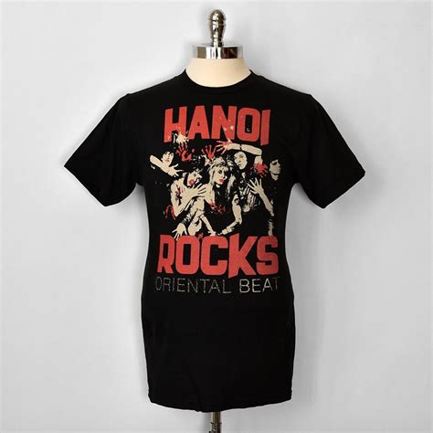 Hanoi Rocks Oriental Beat T Shirt Etsy