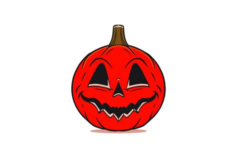 Halloween Smile Pumpkin Graphic by tristaartstudio · Creative Fabrica