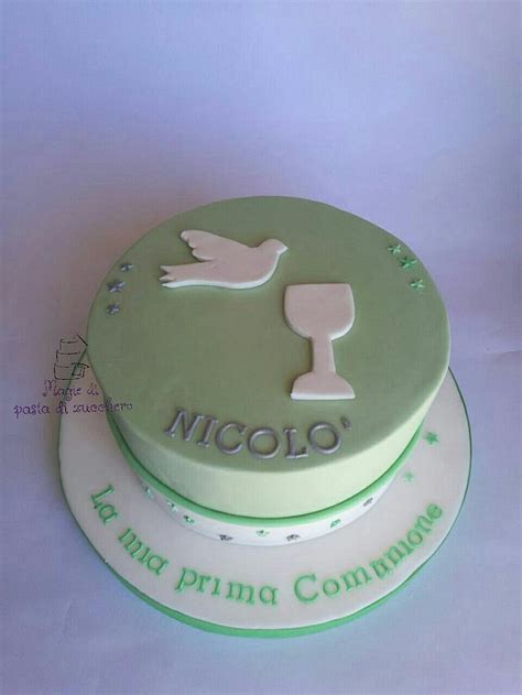 Communion Cake Decorated Cake By Mariana Frascella Cakesdecor