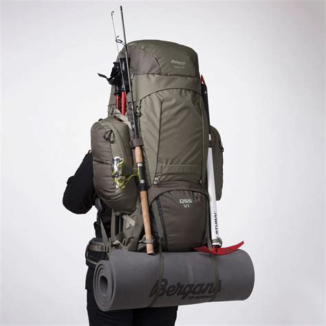 Turistický batoh Bergans Alpinist V6 Medium 110L Zelená 110L