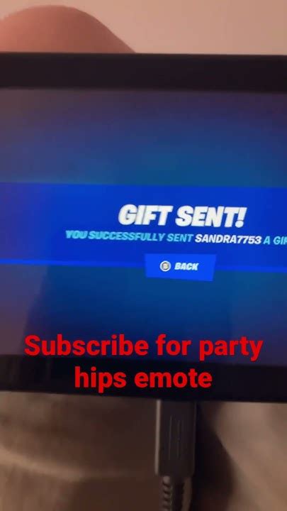 Fortnite Ting Party Hips Emote Youtube