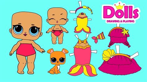 Lol Paper Dolls Printable