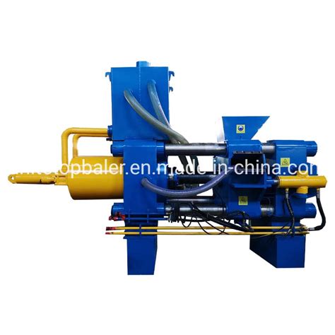 Tons Horizontal Hydraulic Metal Chip Briquetting Press Machine For