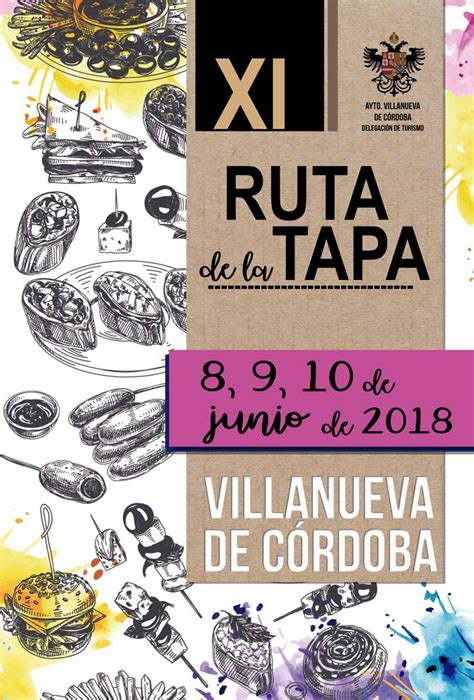 Xi Ruta De La Tapa Ayuntamiento De Villanueva De C Rdoba