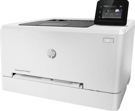 Best Buy HP LaserJet Pro M254dw Wireless Color Laser Printer White M254DW