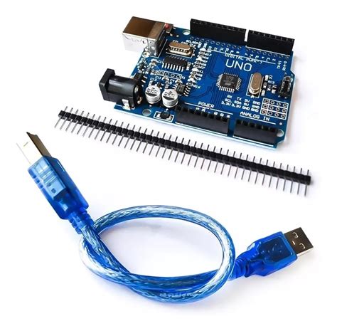 Arduino Uno R3 Mega 328p Cable Usb Mercado Libre