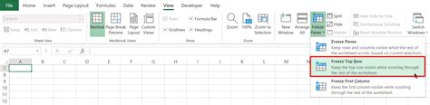 How To Freeze Rows In Excel 4 Easy Steps