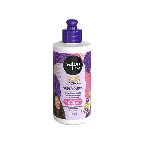 Creme De Pentear Salon Line Sos Super Leos Nutritivos Ml Creme