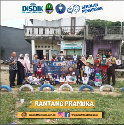 Program Rantang Pramuka 2023 Berita Sman 10 Bekasi