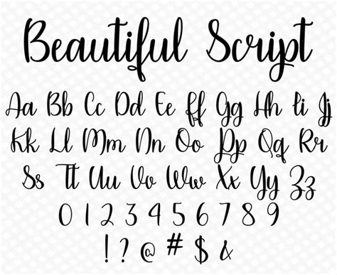 Cursive Font Invite Font Wedding Script Wedding Cursive Font Calligraphy Font Monogram Font ...