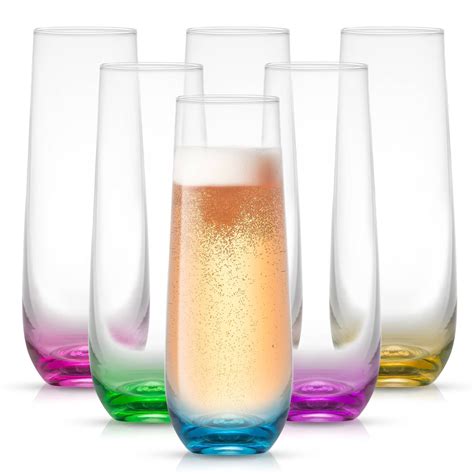 Colored Champagne Glasses – Sweet Scentsations LLC