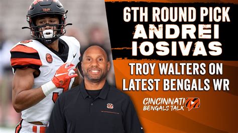 Bengals WR Coach On 6th Round Pick Andrei Iosivas 2023 NFL Draft