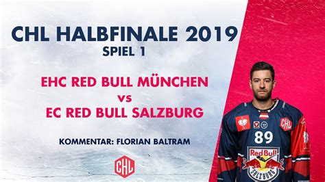 Flo Baltram Kommentiert Champions Hockey League Hablfinale Youtube