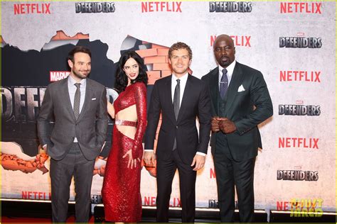 Photo: marvels the defenders cast teams up for nyc premiere 37 | Photo ...