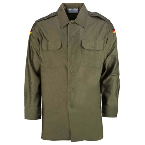 Bundeswehr Moleskin Field Jacket Wflags From Hessen Antique