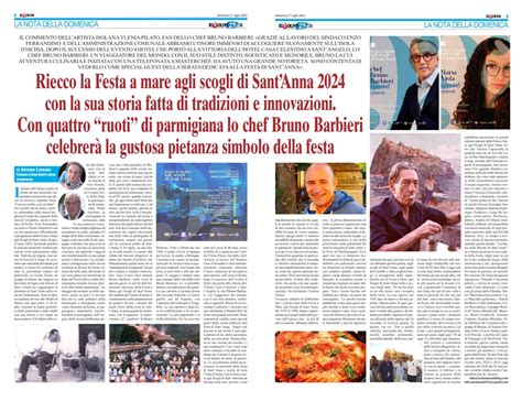 Ischia Mondo Blog RIECCO LA FESTA MARE AGLI SCOGLI DI SANTANNA 2024