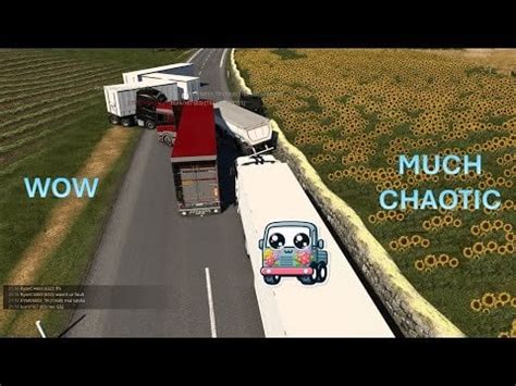 Euro Truck Simulator 2 Multiplayer can get quite chaotic - A timelapse ...