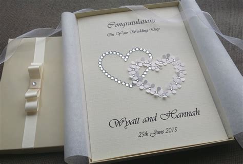 Handmade Wedding Congratulations Cards